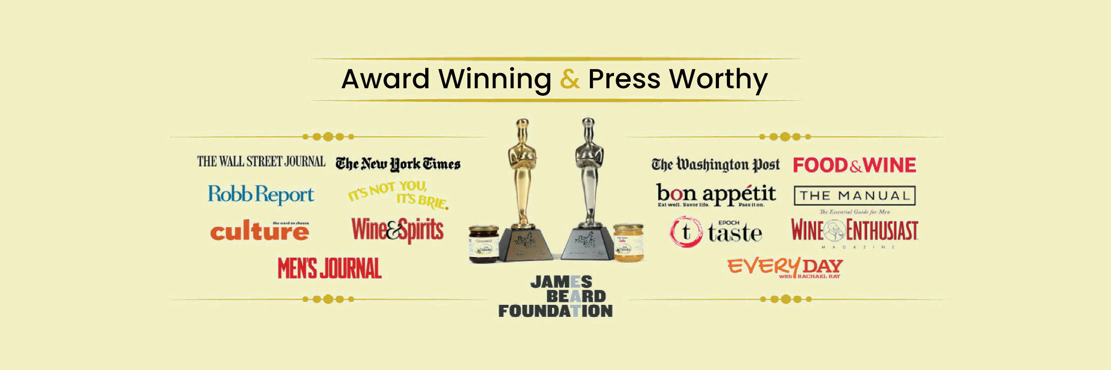 Marcelli Formaggi - Award Winning & Press Worthy