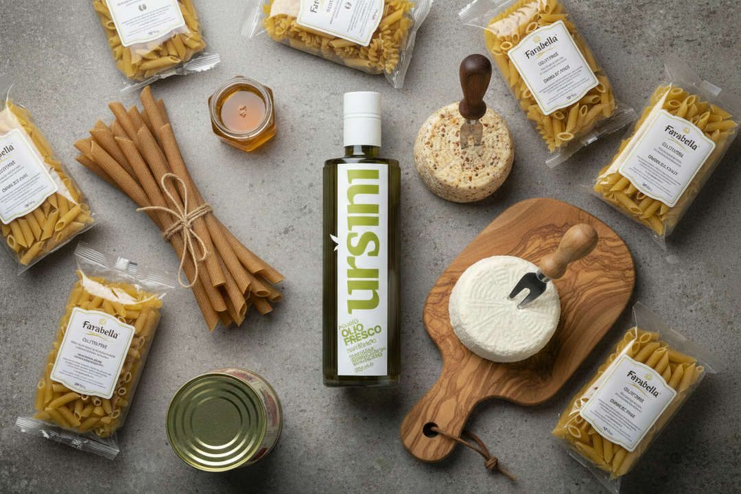 Marcelli Formaggi All Products - Updated Flatlay