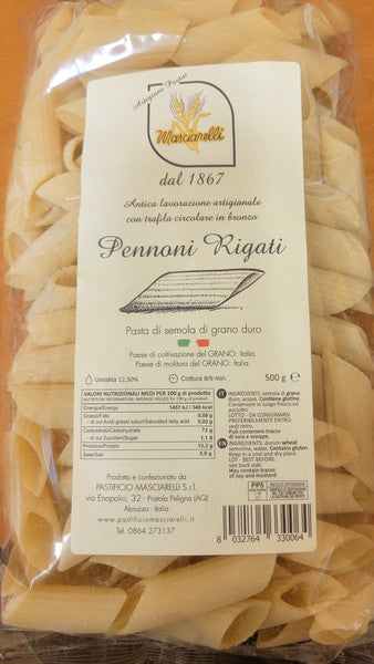 Pennoni Rigate Masciarelli Pennoni Rigate | Marcelli Formaggi