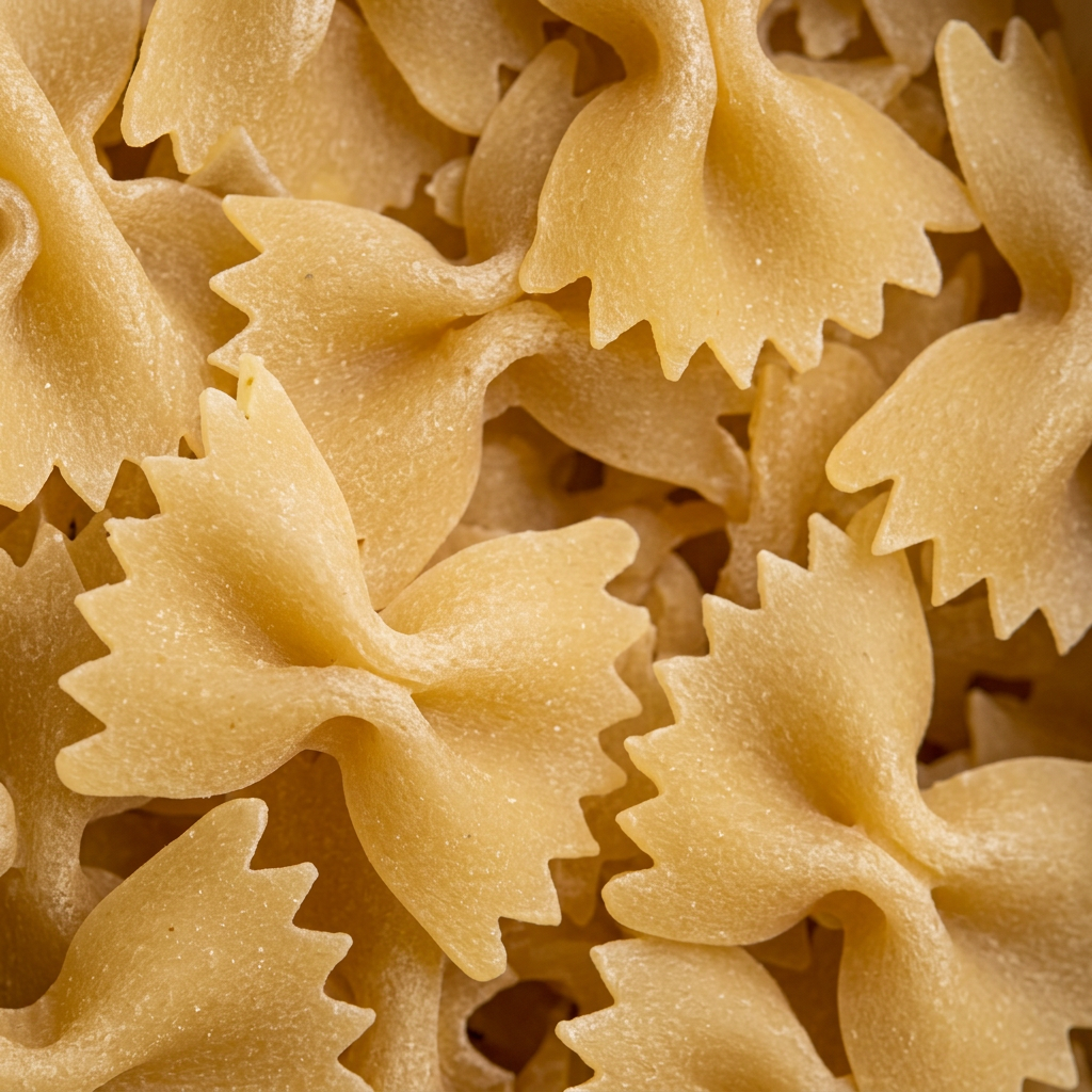 Cleaned-up farfalle photo